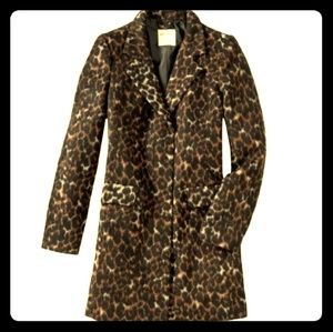 Womans Leopard Coat